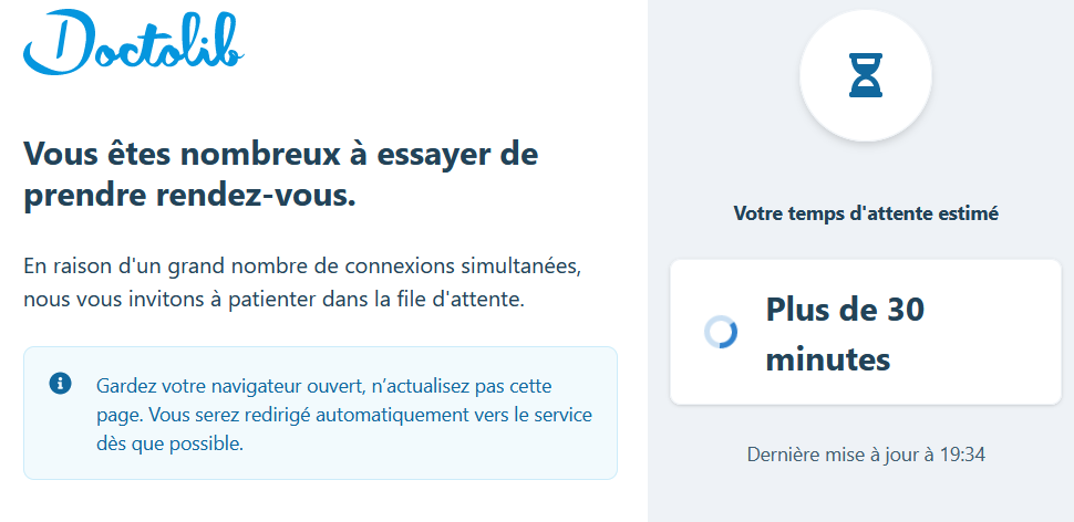 MatWeiman's tweet photo. J'apprends à compter à rebours avec la file d'attente @doctolib
30 - 12 - 30 - 9 - 30 - 14 - 3 - 2 - 30 -3...
#FiledAttente https://t.co/tQlXvlkWRX