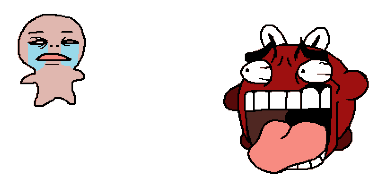Bassya17's tweet photo. damn #bindingofisaac https://t.co/Y33KaEth26