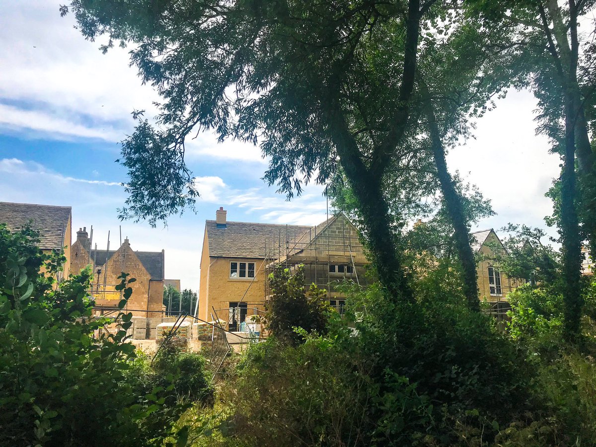 👀 Moreton Edge peeking out between the trees.

Looking forward to sharing images of our completed homes soon - watch this space!