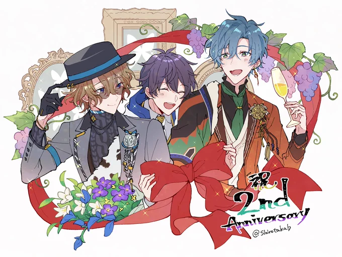 しがらみを解いて絆を結んで🎀
2周年おめでとうございます!
#まほやく_FA 