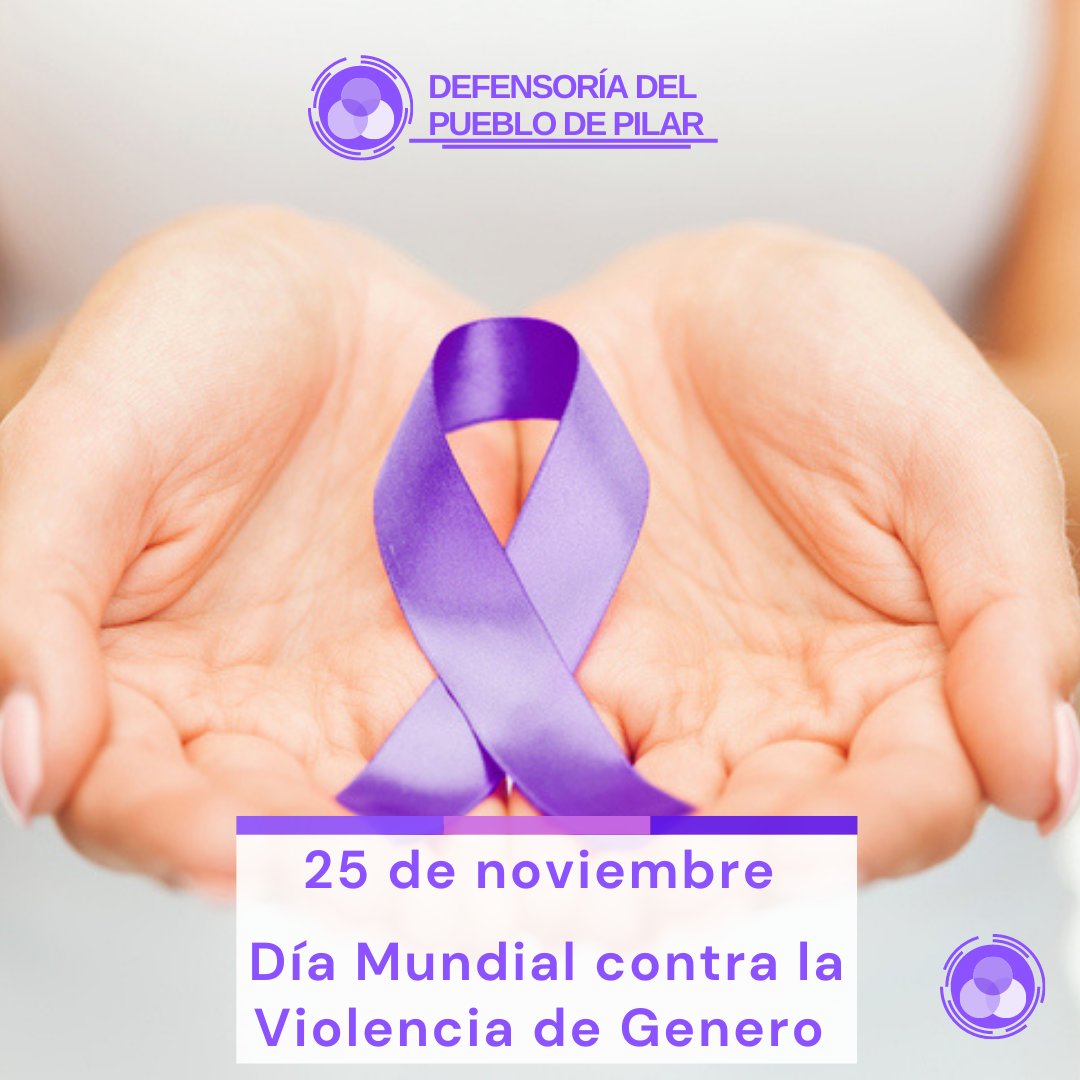 DefensoriaPilar's tweet photo. #DiaContralaViolenciadeGenero 
@juanmquintanag https://t.co/BuoLVhPGBk