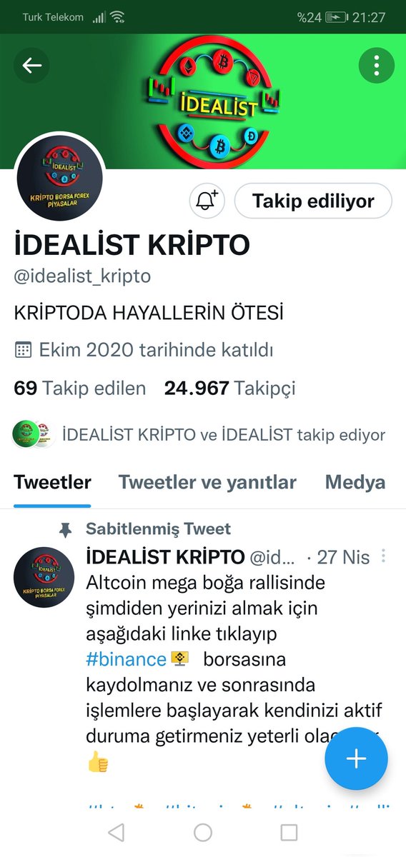 AsumanCemek's tweet photo. @idealistkripto @IDEALST1111 @idealist_kripto 👏👏👏 https://t.co/5utK02gAsm