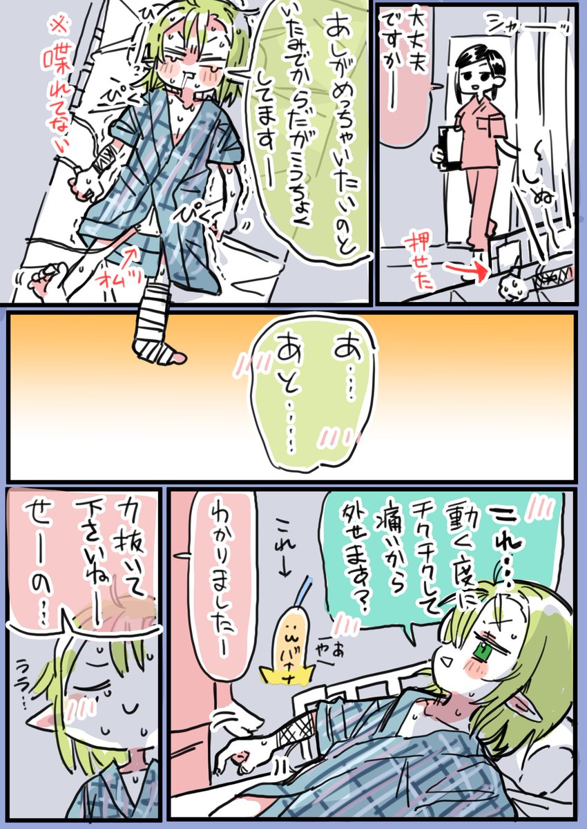 できた。ザクロちゃん入院絵日記その4が。 