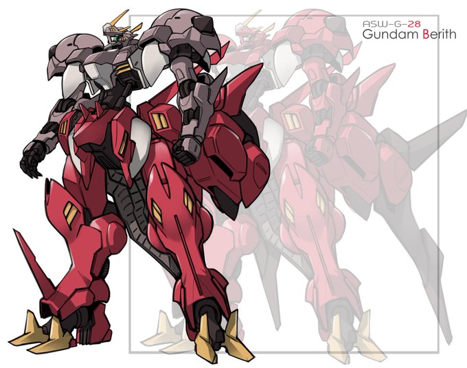 For @catball19941 Gundam IBO event
ASW - G - 28 Gundam Berith From Teiwaz 
Armament: Halberd rifle , Pliers shield
It's an MS Close Combat Type.
During the time of operation, High maneuverability mode The color of the upper part will change to red. 
#HDWGundamIBOchallenge 
