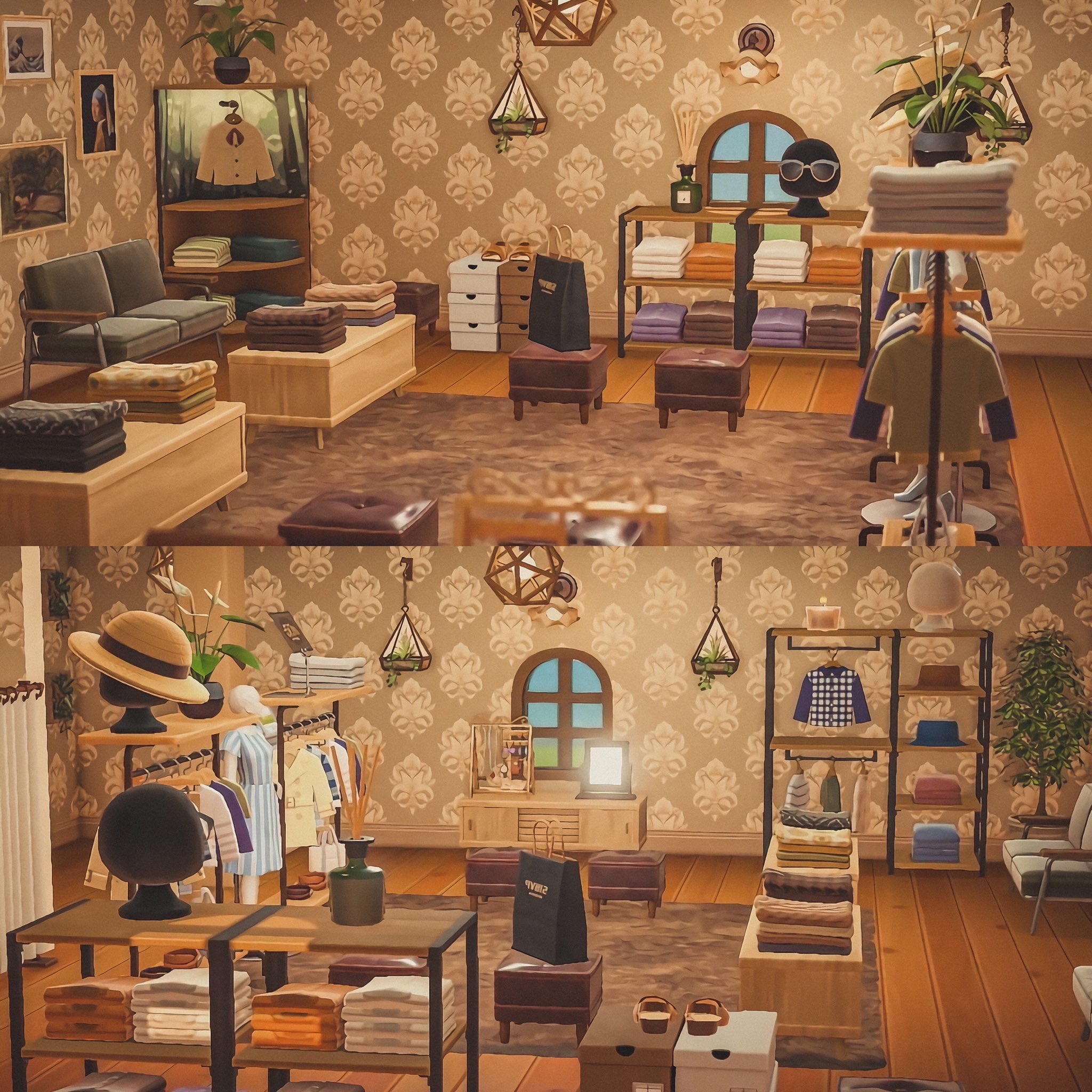 sami 🌱 on Twitter "the apparel shop 👜 ———— acnh HappyHomeParadise