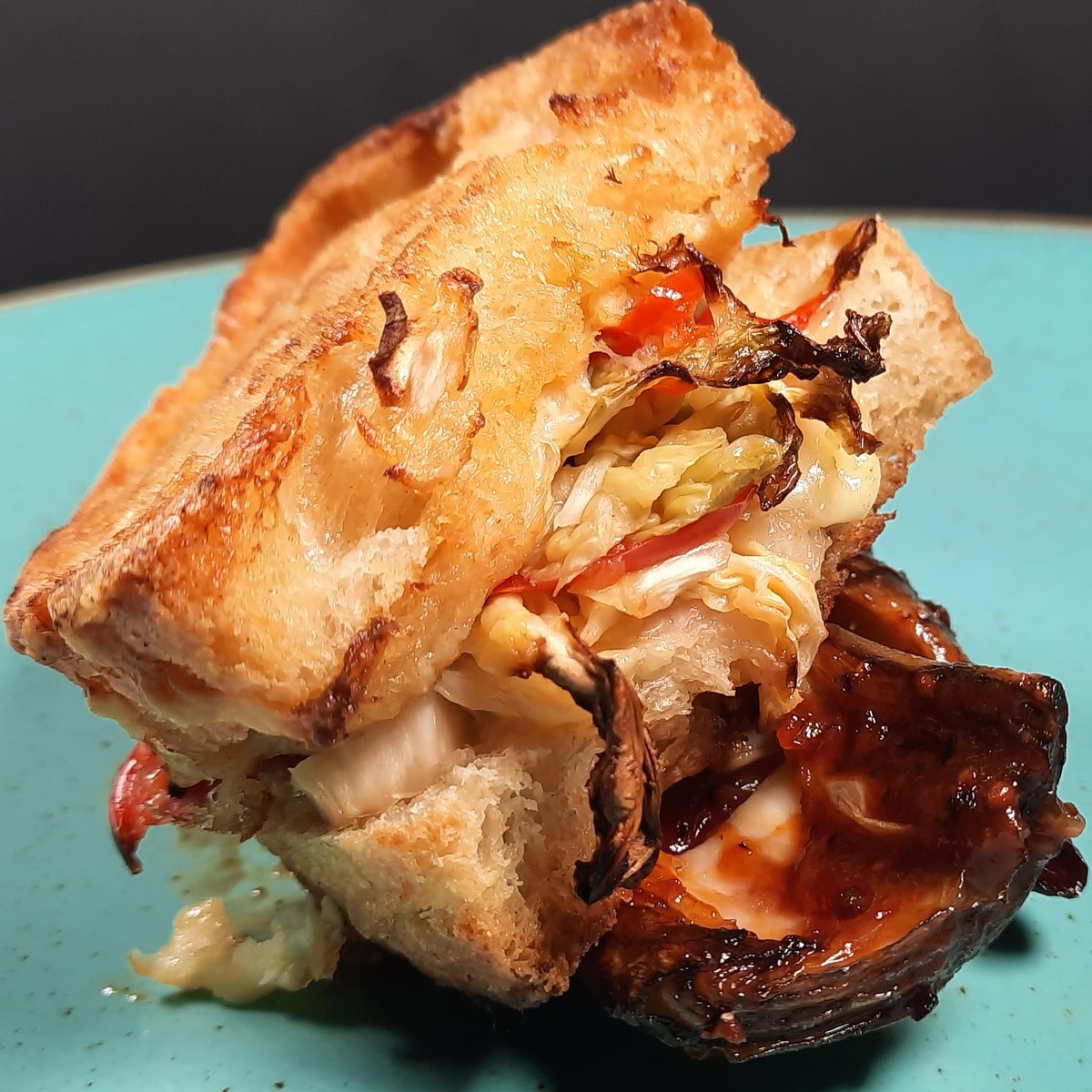 RedLionPenderyn's tweet photo. Another guest favourite from last night's taster menu.
crab & welsh cheddar sourdough toastie | kimchi
A version of this dish will feature as a starter on our new December a la carte menu available from the 1st of December.
#crab #toastie #kimchi #tastermenu https://t.co/CTwfiwHTRC