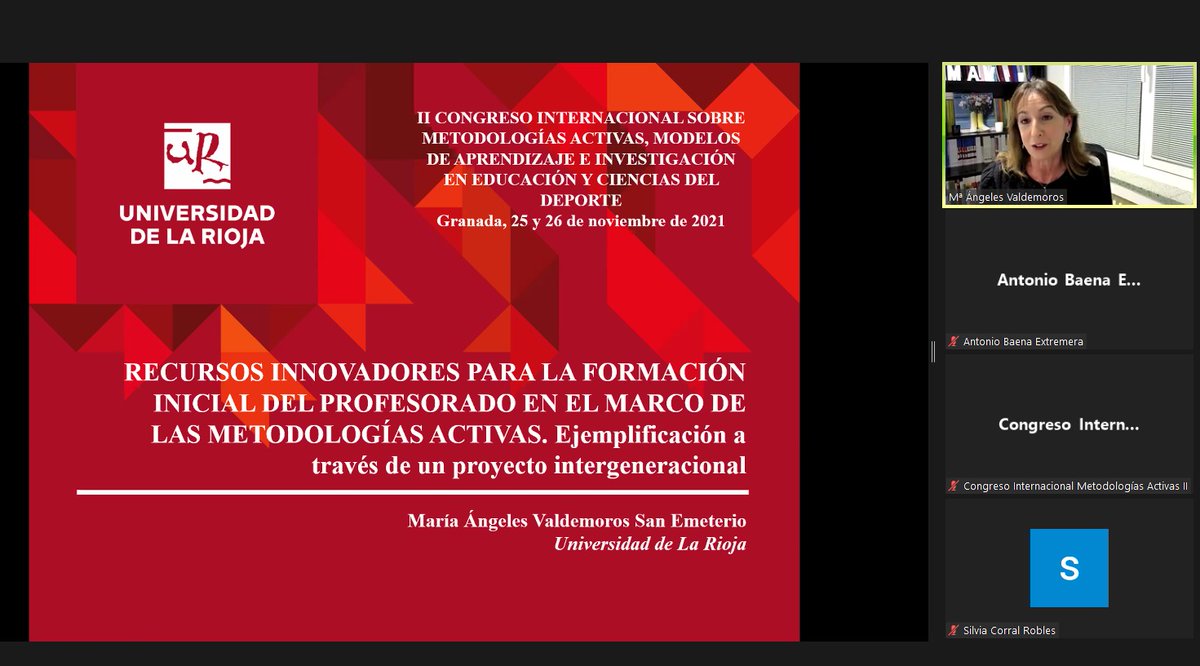 congresometac's tweet photo. Mesa 3 “Educación Transfronteriza y experiencias educativas con colectivo migrante e intergeneracional” con  Pedro J. Ruiz-Montero, Juan José Leiva Olivencia y María Ángeles Valdemoros San Emeterio😏

#CongresoMETAC #Granada #UGR #Educacion https://t.co/fiV3JwvRpD