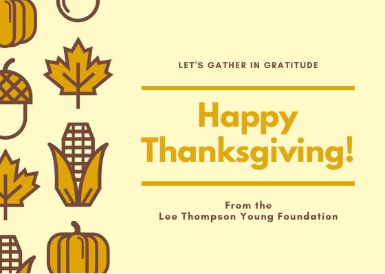 Lee Thompson Young Foundation tweet media