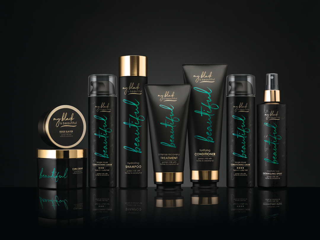 Happy holidays to all!

Here’s another great gift to add to your bridal or groom squad gift bags @mbib. 

For Over 10 Years, My Black Is Beautiful Has Celebrated Beauty From The Inside Out. 

The Golden Milk Collection, designed to nourish natural hair, is made with a specially