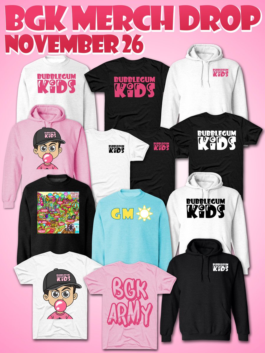 We’ll be sending out random 10% discount codes to those who retweet this

MERCH TOMORROW!