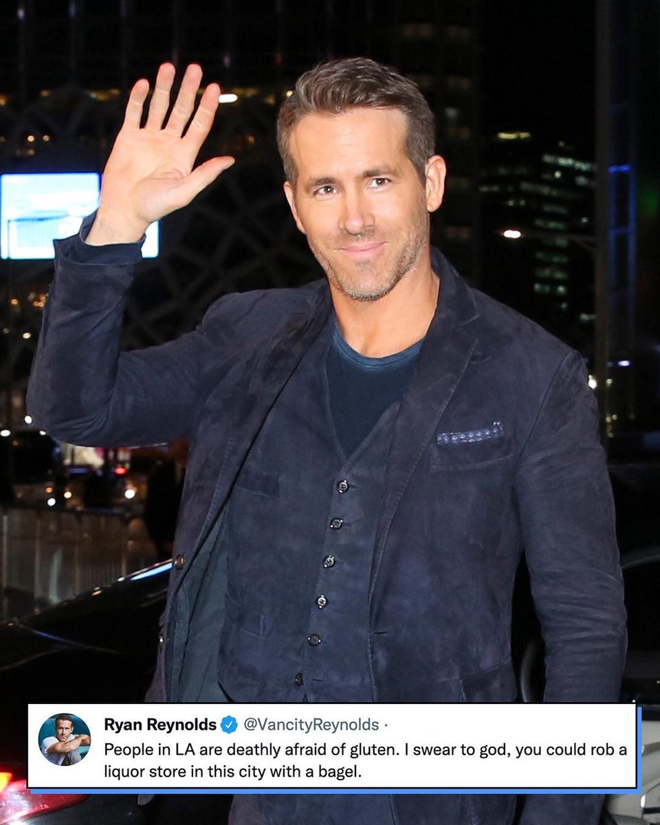 enews's tweet photo. We're #ThankfulFor Ryan Reynolds' Twitter. We're also thankful his daughters don't have Twitter. (📷: Getty Images) https://t.co/jXL39DPWH9