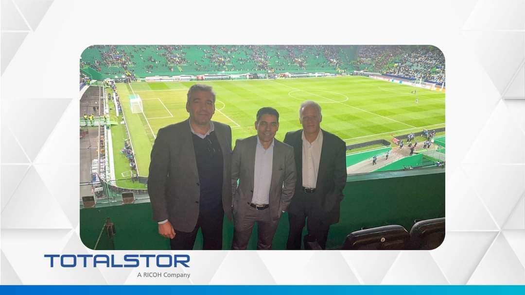 Mais uma noite europeia no camarote corporate da <a href="/TotalStor_PT/">TotalStor, a Ricoh Company</a> no estádio do @Sporting_CP
Parabéns ao Sporting pela conquista. ⚽