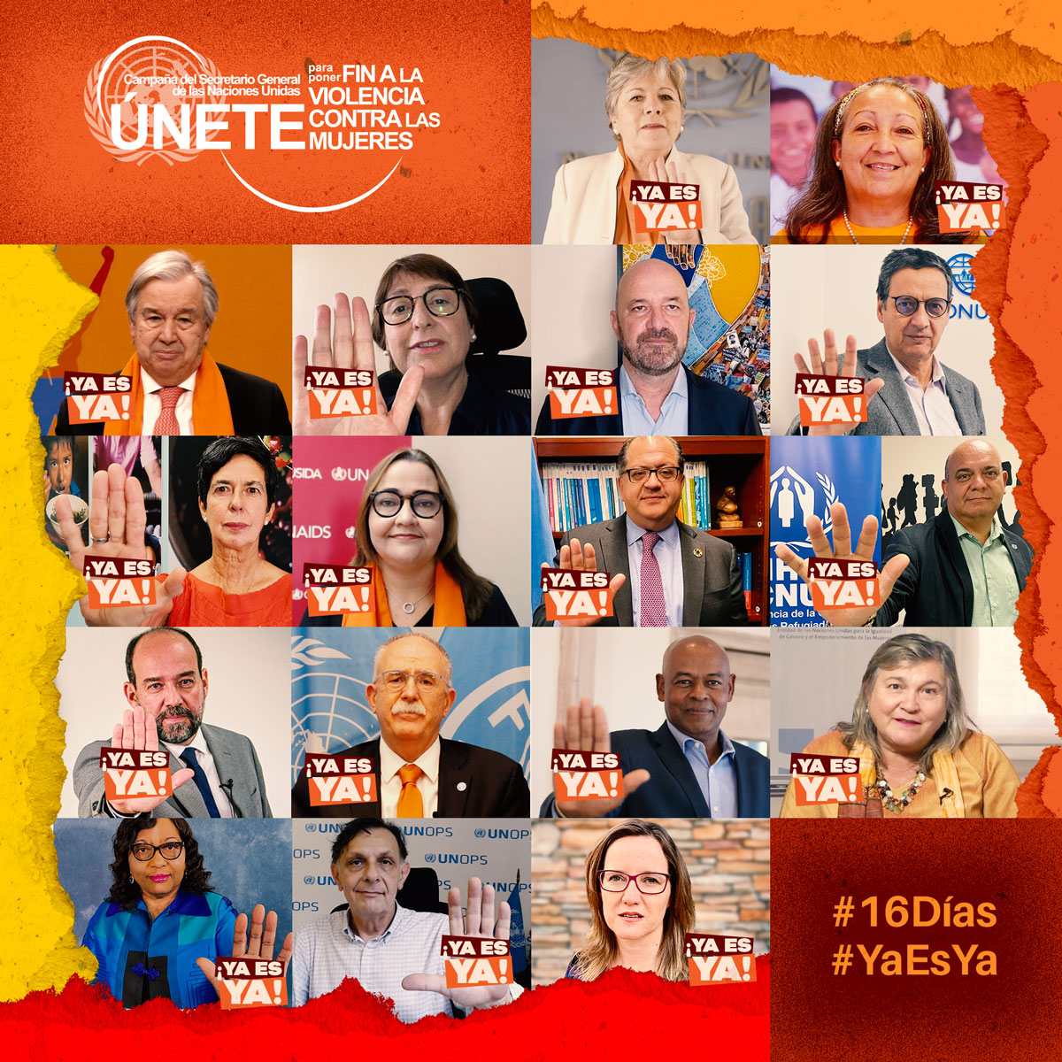 HRobinsonDav's tweet photo. 🟠 Las agencias del Sistema de Naciones Unidas en América Latina y el Caribe se unen para conmemorar el Día Internacional para la Eliminación de la Violencia contra las Mujeres y las Niñas.

#16Días #YaEsYa #Únete #25N #LoVirtualEsReal https://t.co/CJcu7RvBoh