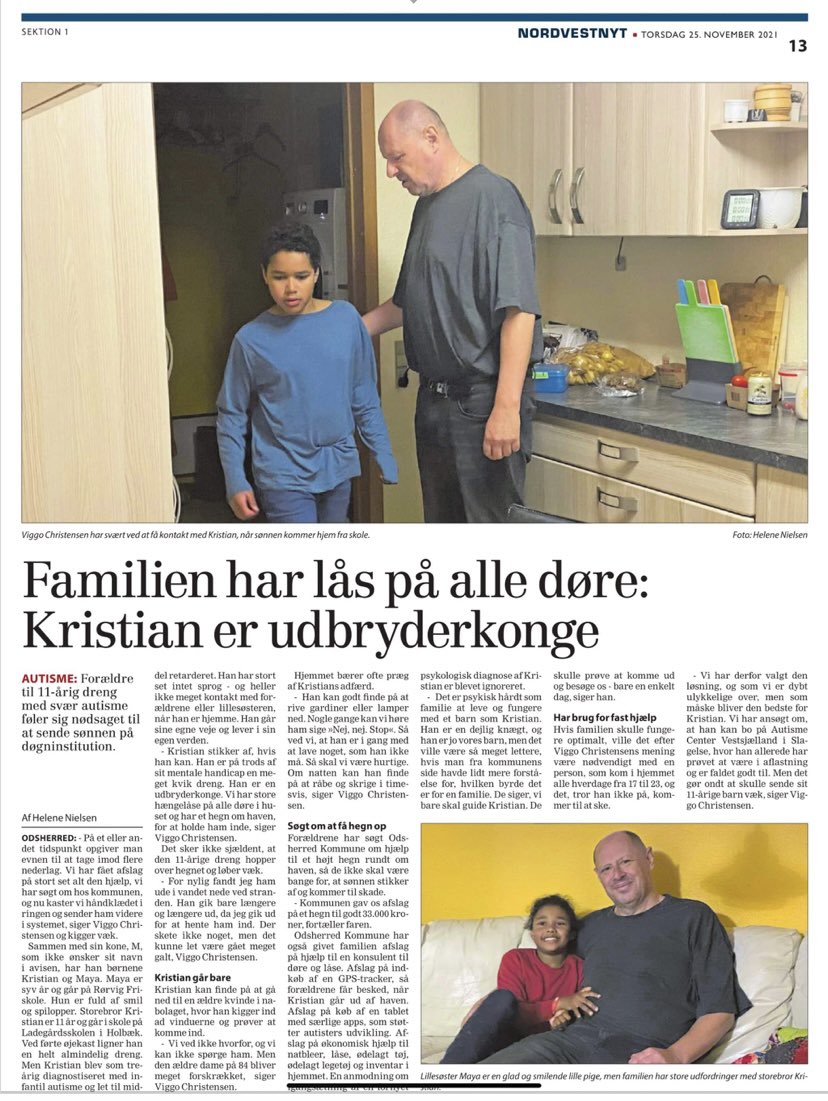 LylloffMonica's tweet photo. Mit hjerte går sgu lidt i stykker hver gang 😞 Forældrene ender med at måtte anbringe deres 11-årige søn med autisme, fordi Odsherred kommune ikke vil hjælpe dem. Vores samfund er fucked! @Astridkrag @KlausBondam @enmillionstemm #enmillionstemmer #dkpol #dkhandicap #dkmedier https://t.co/KsQjOOP03R