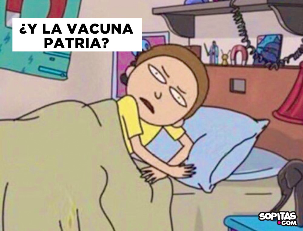 sopitas's tweet photo. A todo esto, ¿y la vacuna? 🤔💉 https://t.co/wtwsZtkrqG