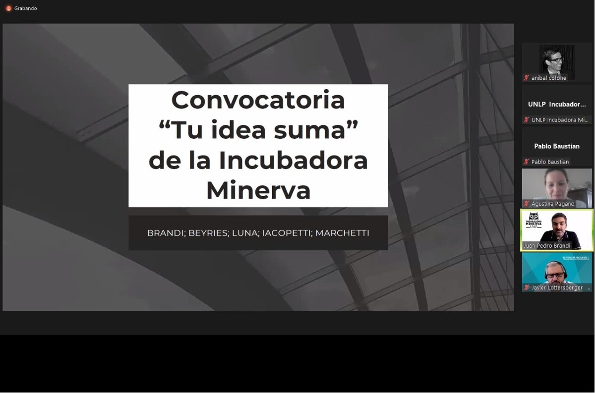 minervaunlp's tweet photo. 👉 Presentes en las VI Jornadas Académicas de la @VitecRed del @CINoficial 📣Llevamos el caso de 💬 #tuideasuma a la mesa “Experiencias de vinculación y transferencia tecnológica, y políticas de innovación” 💻 #innovación https://t.co/sN8wemOVx3