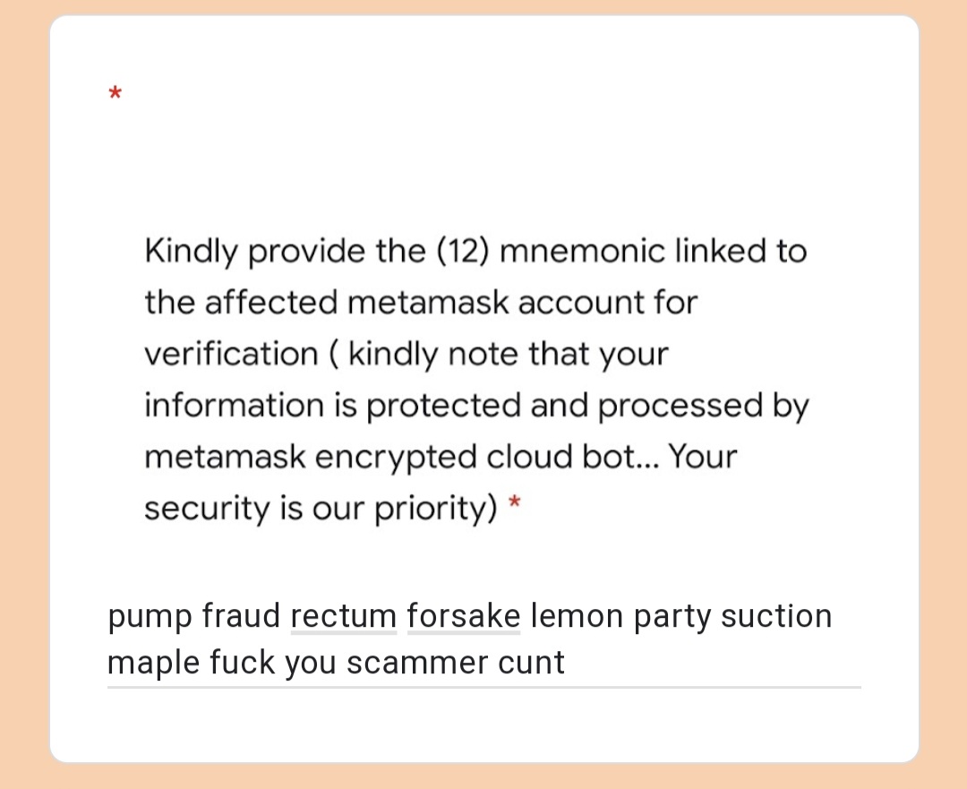 junkylab's tweet photo. @JANINE_ARINTOC @lord_of_mahjong HALLO I TYPED MNEMONIC BUT NO ASSIST YET CAN YOU CHECK ON THIS ONE??? https://t.co/eKukyptPQi