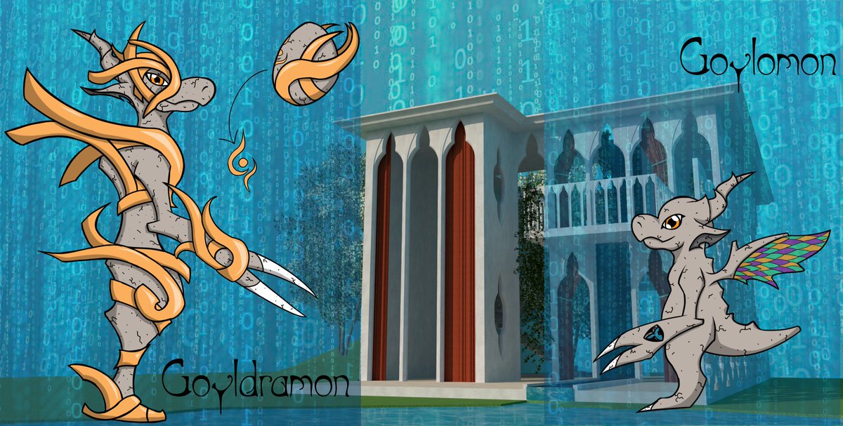 ElmaliahPaz's tweet image. Goylomon armor digivolution...
Goyldramon, with the digiegg of creativity
@karn_extra
#digimonth #digimon #armordigivolution #digiegg #armordigiegg #digimontamer #digimonworld #digimonadventure #digimon2021 #digimonghostgame #fandigimon #fakemon  #fakedigimon #fanfic #fanfiction