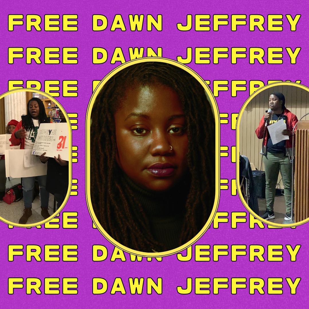 #FreeDawnJeffrey #FreeDawn #AllEyesOnDawn #FreeThemAll 
Just another reminder to free my people on this holiday, support the community with boots on the ground. ❤🖤💚 
bit.ly/FreeDawnJeffrey