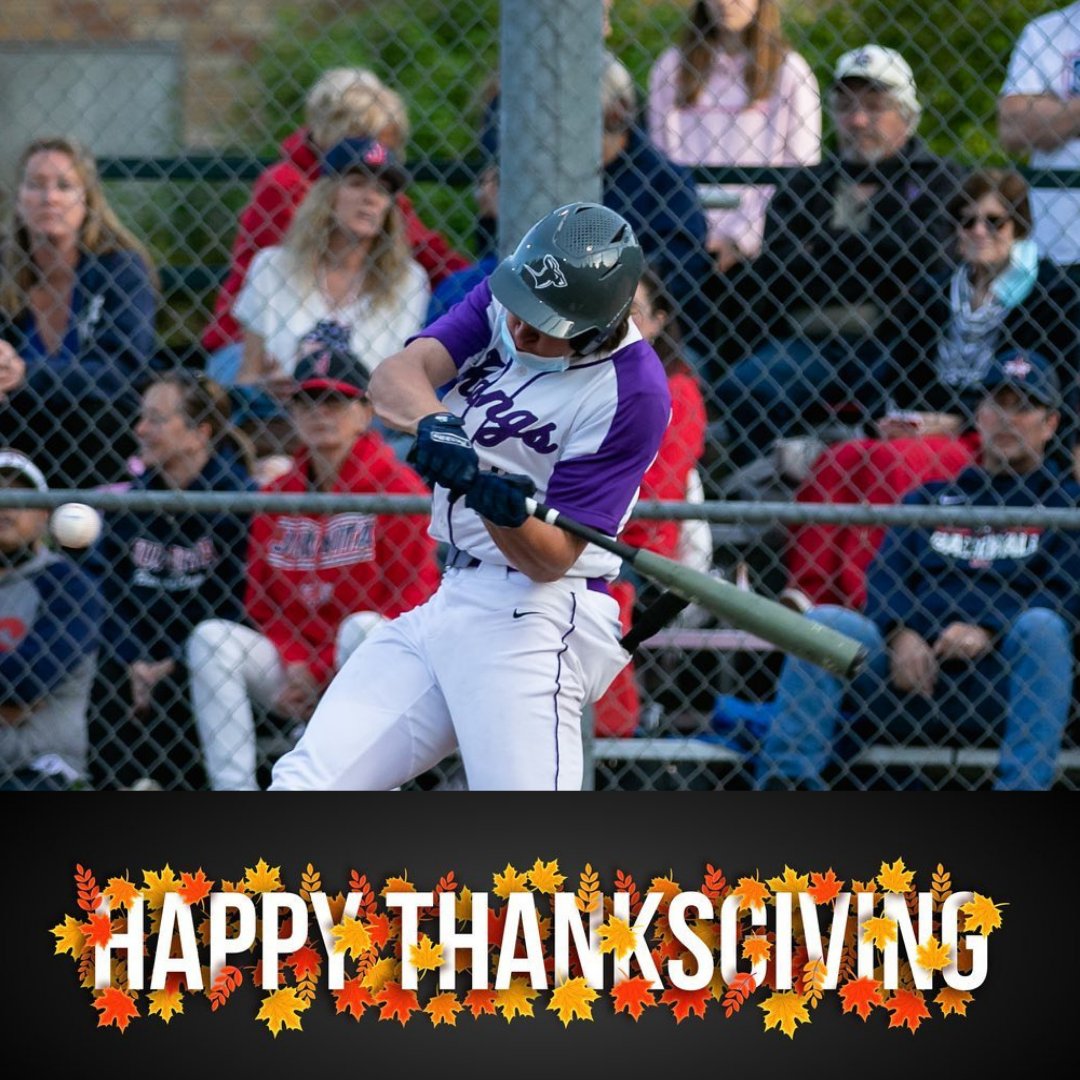 KangsBaseball's tweet photo. Happy Thanksgiving to #KangNation! We are thankful for the many blessings we have and cannot wait to get back on the field in the spring. Hope all past, present, and future Kangs have a great holiday! https://t.co/UNOcrJwIxE