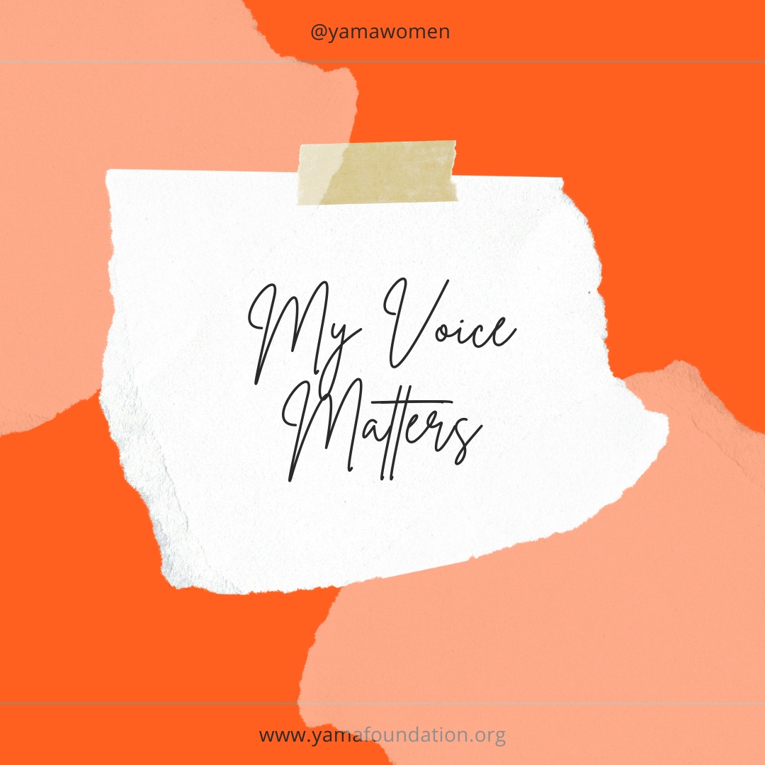 YaMaWomen's tweet photo. Today is an important day. It is the International Day for the Elimination of Violence against Women and it is the first day of the 16 Days of Activism.
#YourVoiceMatters #GenerationEquality #orangetheworld #16days #spreadtheword
.#yamawomen #empowerment https://t.co/pysXJB9IhZ