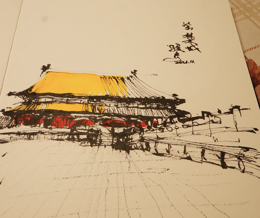 JYDrawing1's tweet photo. Sketching Practice with Fountain pen and Markers 
#sketch #sketching #drawing #sketchbook #art #artwork #artworkอซทซ #artwork��ึเม #sketchbook #ArtistOnTwitter #artist https://t.co/ez1t9Ca5oV
