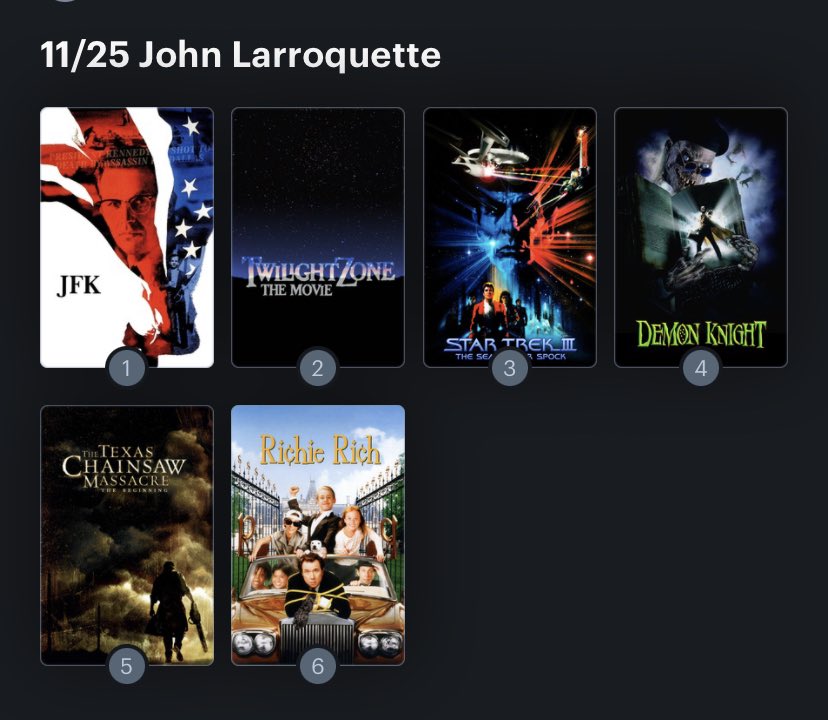Hoy cumple años el actor John Larroquette (74). Happy Birthday ! Aquí mi Ranking: 
