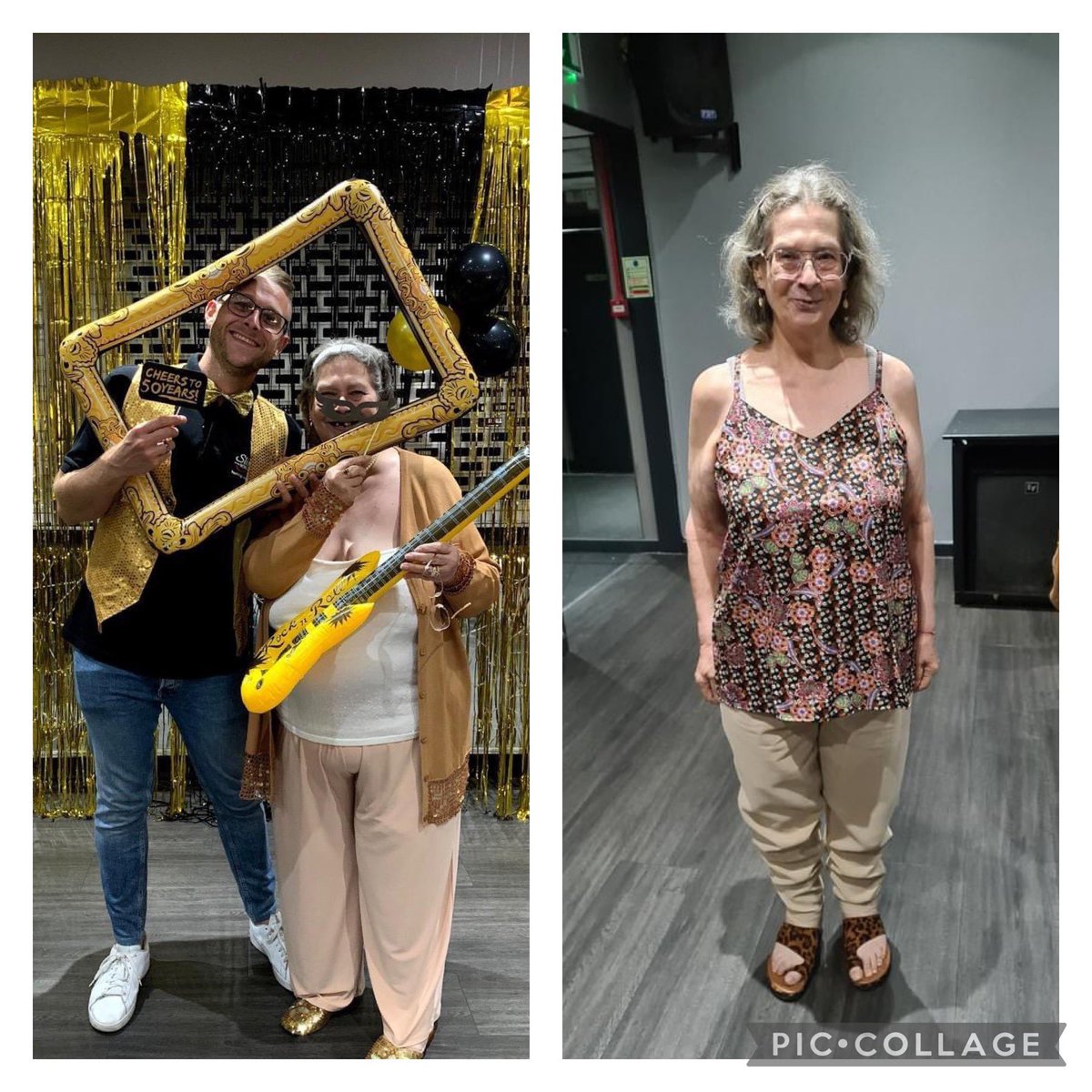 dandaysw's tweet photo. My fabulous member Carol joined me 2 years ago on @SlimmingWorld s 50th year! This week she smashed her 7 Stone award!

She was afraid of@technology but mustered up the knowledge to attend the virtual groups every single week throughout lockdown… she has not missed one group! https://t.co/E2W8FgNk97