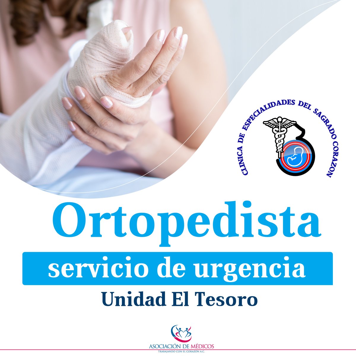 ClinicaSagrado's tweet image. ✨👨🏻‍⚕️ Los traumas o deformaciones en tu sistema #músculoesquelético provocados por:
🔷Accidentes
🔷Problemas #Congénitos
🔷O malas prácticas de postura
son correcciones que deben ser diagnosticadas y tratadas por el especialista 
 ✅WhatsApp: wa.me/5215534327338 👩🏻‍💻