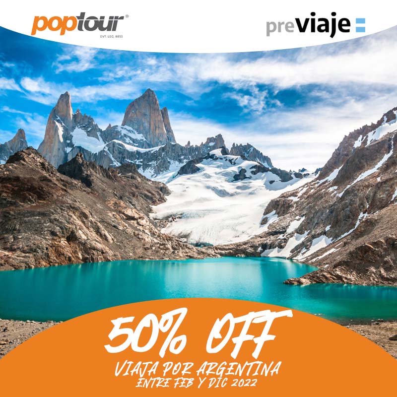 poptourarg's tweet photo. 💳Últimos días para aprovechar #PreViaje y ahorrar un 50% viajando entre Febrero y Diciembre 2022 por Argentina comprando antes del 31 de Diciembre 2021 🇦🇷✈ https://t.co/A6fcuPqttI