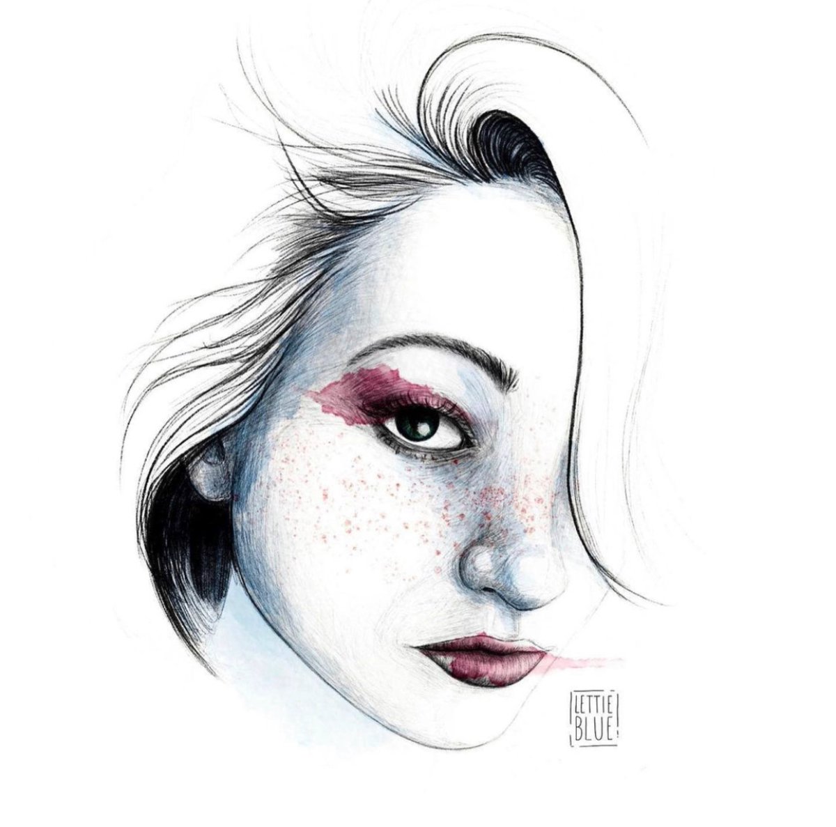 Arbington1's tweet photo. Try your hand at digital art with Lettie Blue’s course on Painting a Realistic Watercolour portrait in Procreate. You’ll learn how to paint a portrait step by step, and learn digital watercolour techniques that also apply to real watercolours! #procreate #watercolour #artclass https://t.co/5T600YqQ4S