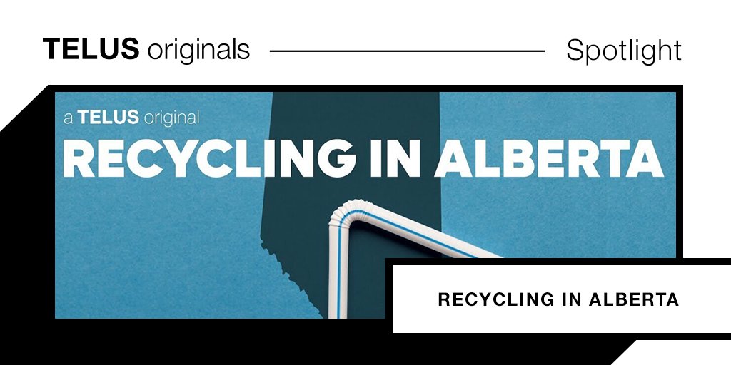 STORYHIVE's tweet photo. #TELUSoriginal Spotlight! 🔦 In "Recycling in Alberta," local climate activists and sustainability experts share their perspective on the evolution of recycling, what it is, what it isn't, the impact of single use plastics and more. WATCH HERE: https://t.co/x1CiWDU79Q https://t.co/4Ll7ukvaE4