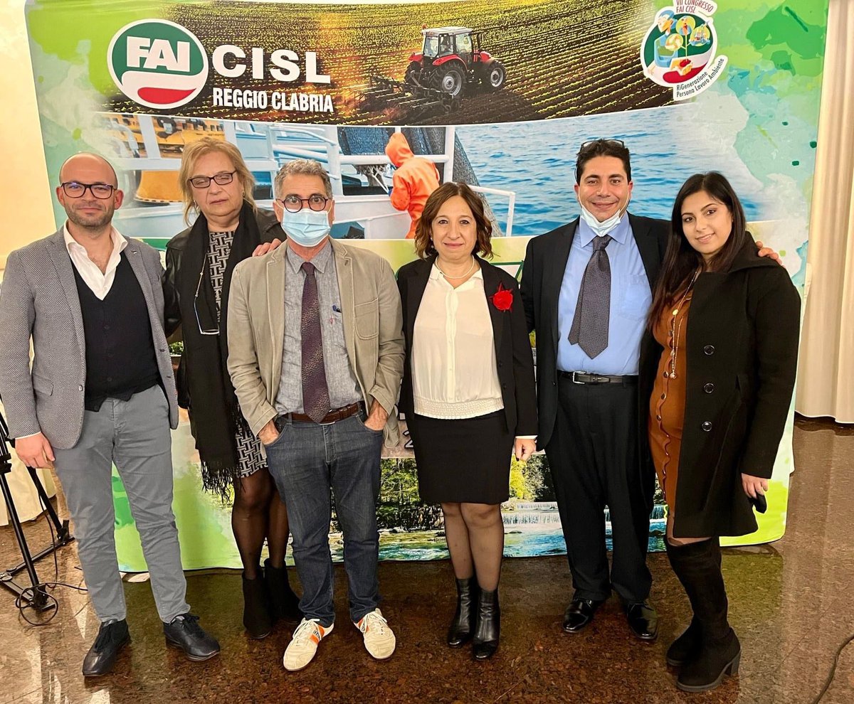 CislRc's tweet photo. Confermato alla guida Fai @cislrc Segretario Generale Romolo Piscioneri, Segretario Aggiunto Antonino Zema , Elena Murdica componente di segreteria. Congratulazioni e buon lavoro ! Avanti tutti in squadra verso il congresso #cislrc! https://t.co/f0J0uL7zwH