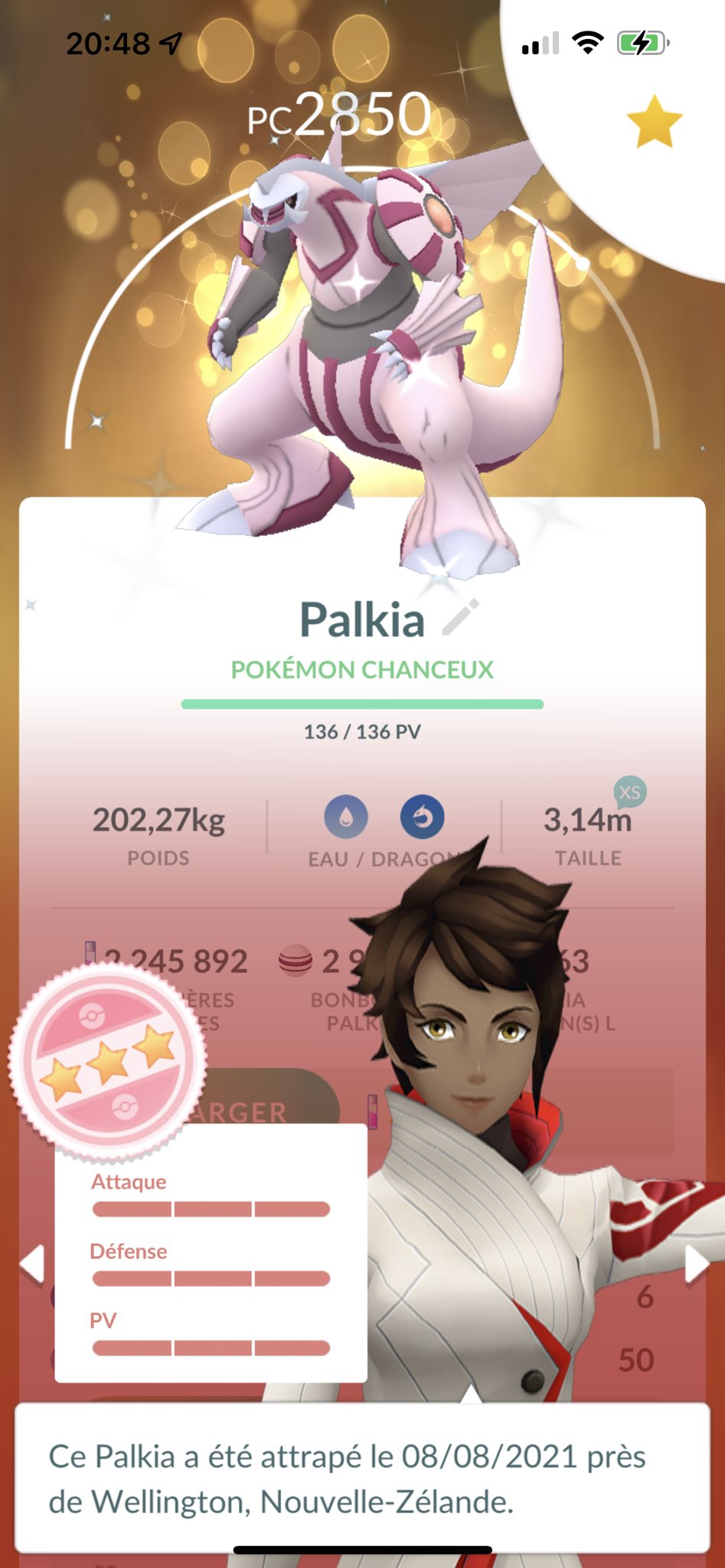 Shiny Palkia Trading - POGO Trading