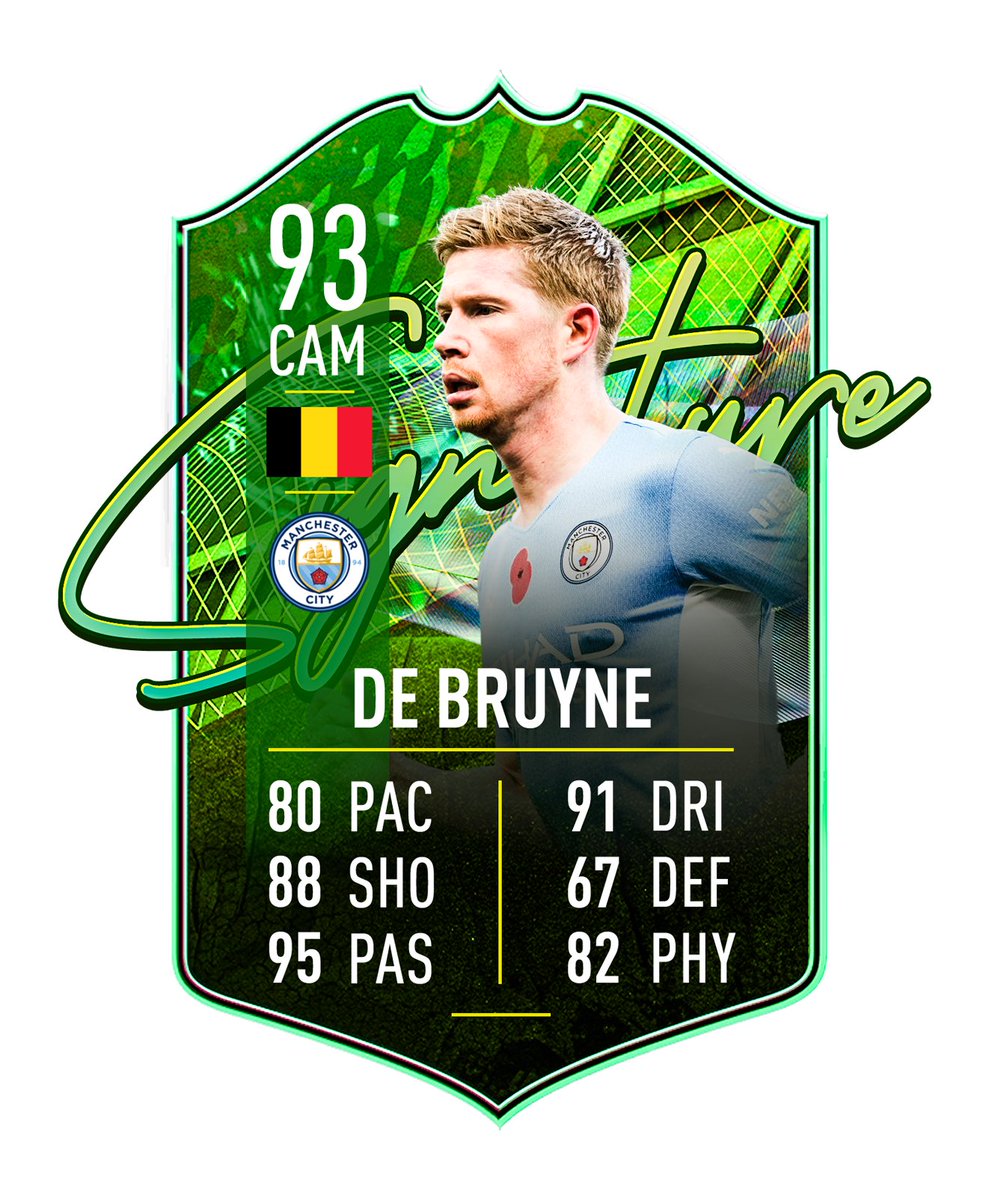 BuddiesFifa's tweet photo. Leaked Kevin De Bruyne card!✅
#clubsignature #FIFA22 #clubsignatureplayers https://t.co/wC1ScC8yl5