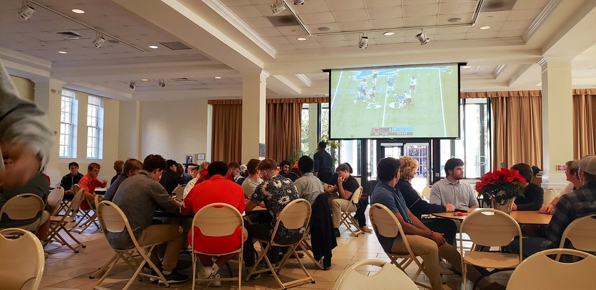 DavidsonFB's tweet photo. #WE are so grateful to be able to spend today together with our football family and beyond thankful for our Wildcat Nation family 🏈 https://t.co/3LU54IsRrD