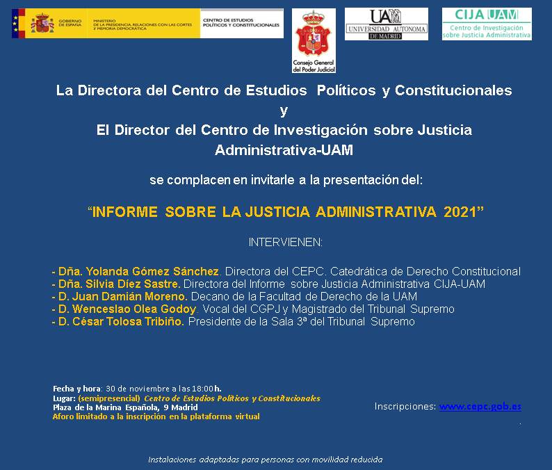 Presentación del Informe CIJA 2021