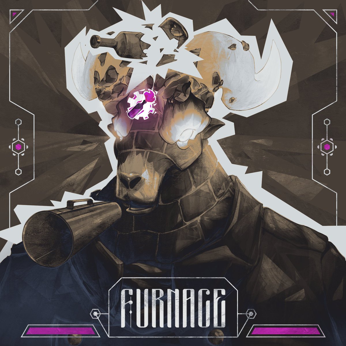 Rams_Syndicate's tweet photo. 🚨The Furnace himself,  legendary hero of the Rioters has decided to surface and is ready to topple the whole government.🚨

This bad boy is part of our Legendary Heroes, more details on our discord server:
👁️ https://t.co/RhSUyhNBys 👁️

#NFTs #NFTCommunity #RamsSyndicate https://t.co/0AeLPhoaIc
