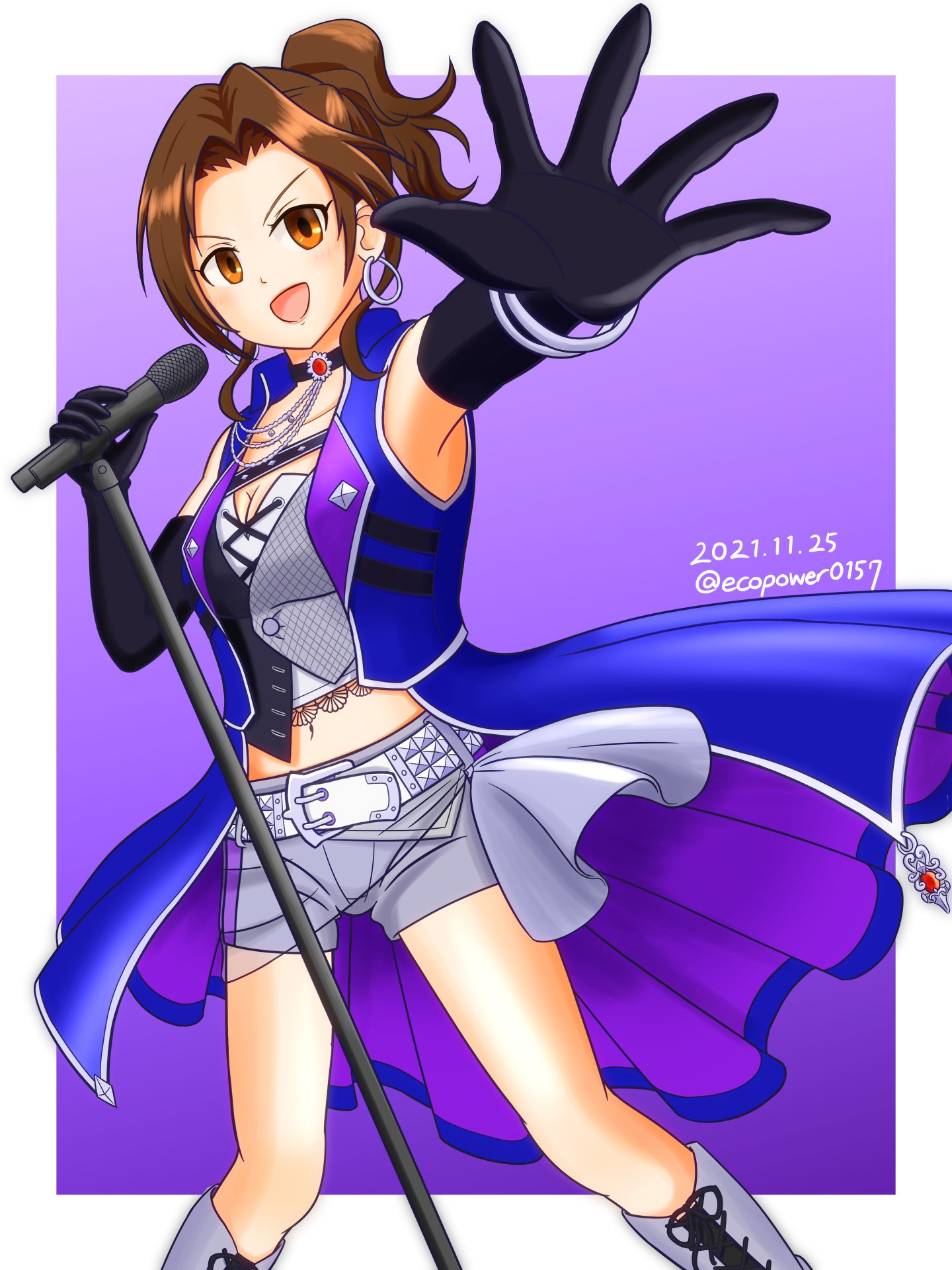 市内電車 川島瑞樹生誕祭21 駆け込みでもう1枚 個人的に一番好きなアンビバレント アクト衣装でカッコいい瑞樹さん 改めてお誕生日おめでとうございます これからの活躍が楽しみです Imas Cg 川島瑞樹 T Co Q5ov3emtpm Twitter