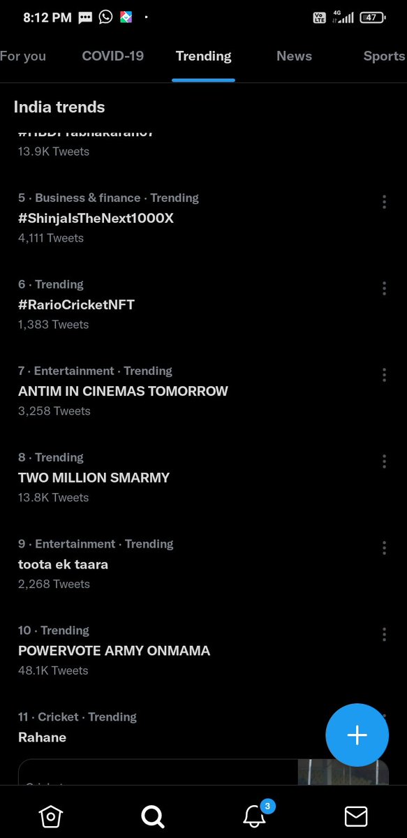 sharadxthetic's tweet photo. Yaaaayyyy!! It's trending 
congrats guys 🥂

TWO MILLION SMARMY 
#SharadMalhotra https://t.co/1sx2wZCsJi