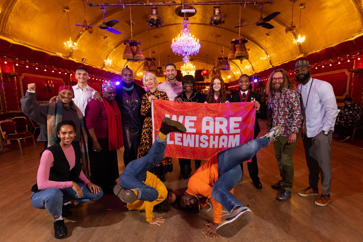 LewishamCouncil's tweet photo. This morning we launched the programme highlights for our year as London Borough of Culture 2022!

Read all about what's in store and get ready for an incredible year.  

➡️ https://t.co/HVn8U6BEKD

#Lewisham2022 @WeAreLewisham 

📷David Parry/PA Wire https://t.co/s57o093qs4