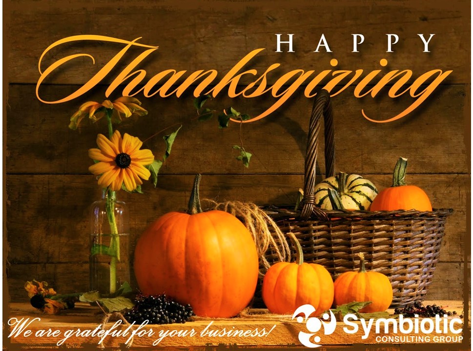 Symbioticco's tweet photo. Wish all our clients, employees, associates, partners and friends a very Happy Thanksgiving 2021 https://t.co/VjWs16YmKI