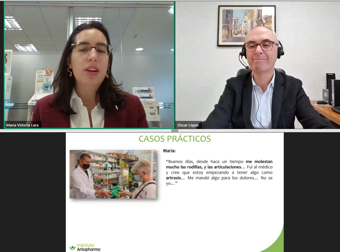 ¡No te lo pierdas! Estamos viendo casos prácticos en directo con los asistentes al #webinar sobre #fitoterapia en pacientes con patologías articulares, y Victoria Lara <a href="/viiky__ae/">Victoria de Lara</a> 
¡Conecta! 👉 bit.ly/3cJX0Ut

<a href="/elalquimista007/">Heisenberg</a> 
 @ArkopharmaEsp