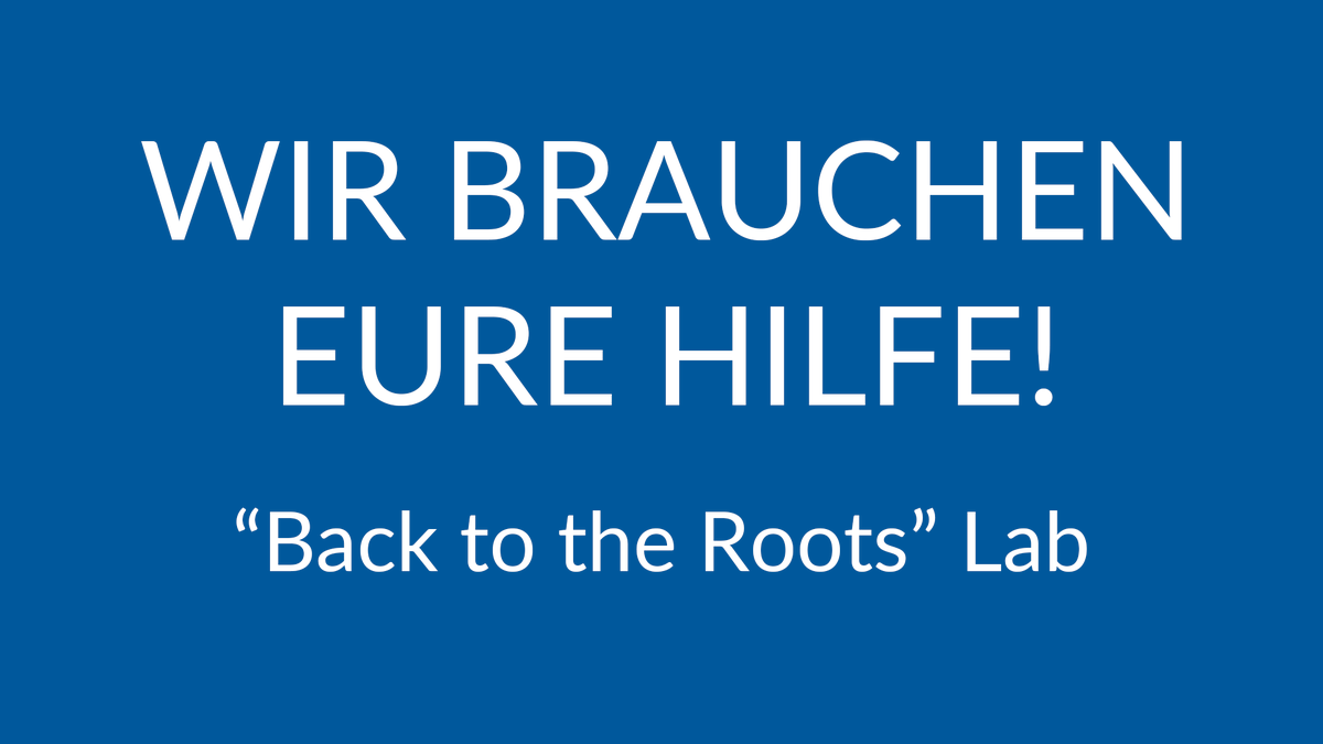 MDC_Berlin's tweet photo. Wir brauchen EUCH! Das #mdcBerlin nimmt mit dem "Back to the Roots" Lab am #CommunityPrize von @ResearchGermany des @BMBF_Bund teil. Mehr dazu im Video auf der digitalen Plattform 👇
Registriert euch jetzt und helft uns bei der Umsetzung des Projekts: https://t.co/dtUs2IRps3 https://t.co/ncGebWzjiG