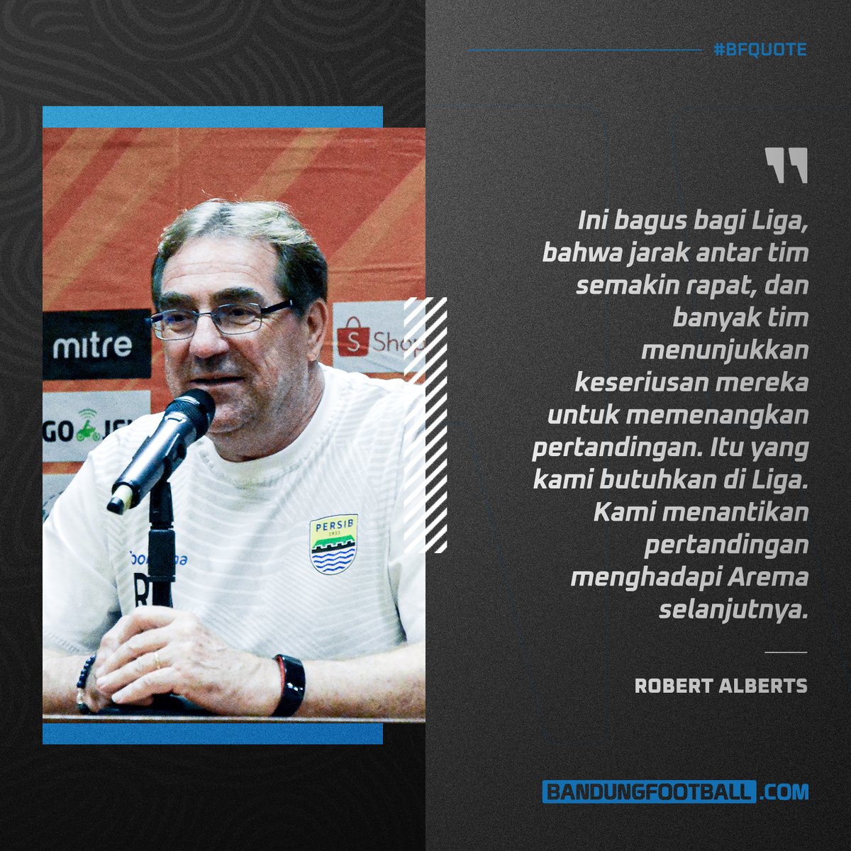 bandungfootball's tweet photo. Hanya 6 poin jarak antara peringkat 1 sampai 6. 
Persaingan yang bagus buat Liga, tapi alangkah baiknya kalau bisa social distancing~

#BFQuote #Persib #PersibBandung #BandungFootball #BFCOM https://t.co/tUz53uHAax