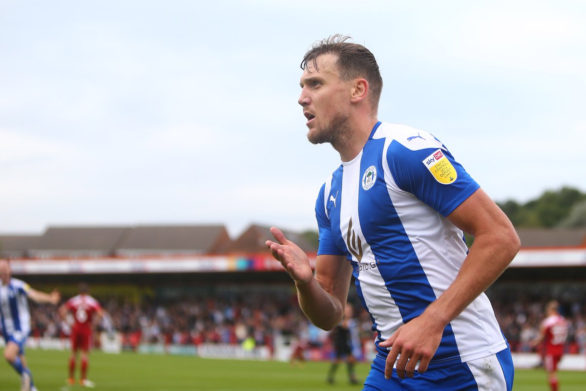 EFL's tweet photo. Get well soon, Charlie Wyke 💙

#EFL | @LaticsOfficial https://t.co/CRF1ZpWDMs