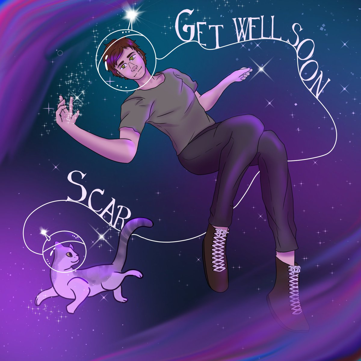 Alex235_art's tweet photo. Get well soon @GTWScar <3
#GTWSsupport #goodtimeswithscarfanart #goodvibesforscar https://t.co/GjUlTsxPnB