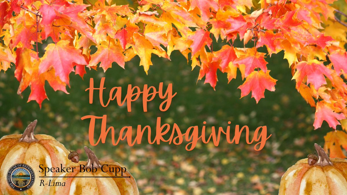 In changing and challenging times, there is still always something to be thankful for. From my family to yours, have a wonderful Thanksgiving.