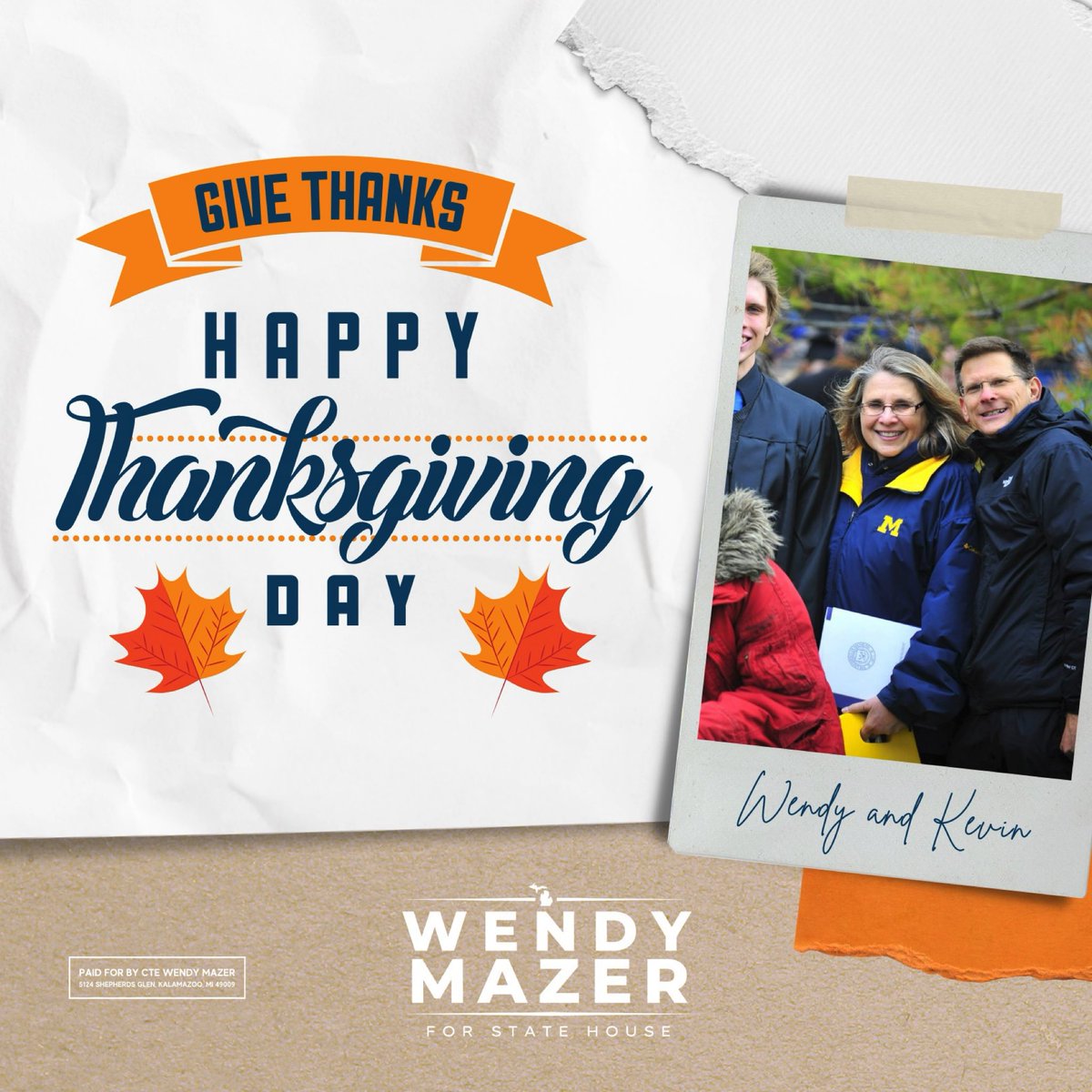 teammazer_'s tweet photo. Wishing you all a happy Thanksgiving from my family to yours! https://t.co/3uzydApW9Q