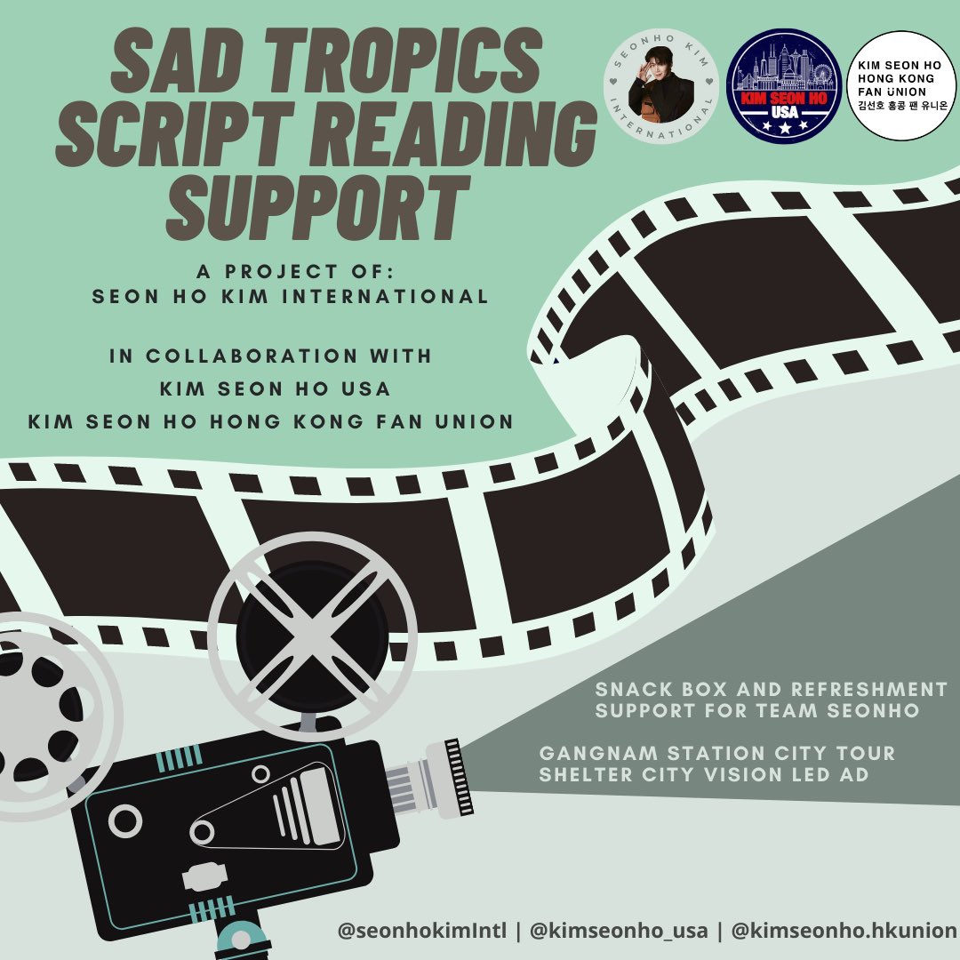 SeonhokimIntl's tweet photo. Because november isn't over yet.. we are happy to announce that we have more collaboration projects!
SHK INTL would like to present our #SadTropics Script Reading Support Project in collaboration with @kimseonho_usa and @seonho_hkunion π₯³
#KimSeonHo #SHKIntlProjectCollab https://t.co/13xy58FapR
